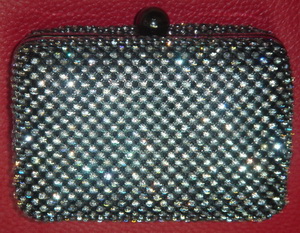 Сумочка-клатч для театрального бинокля черная со стразами OPERA GLASSES BAG Black Luxury CRYSTAL ― интерьер  мебель испания италия платки шелк шерсть бронза дорогое дерево  Капанни, предметы интерьера (мебель Италии)   paris.su Тел 89257720112 a6423260@yandex.ru 