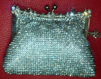 Сумка-клатч для театрального бинокля со стразами OPERA GLASSES BAG