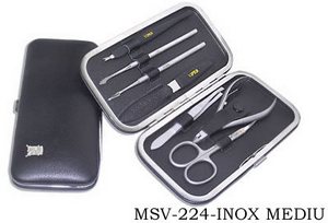 Viper Solingen Маникюрный набор MSV-224-INOX MEDIU ― интерьер  мебель испания италия платки шелк шерсть бронза дорогое дерево  Капанни, предметы интерьера (мебель Италии)   paris.su Тел 89257720112 a6423260@yandex.ru 