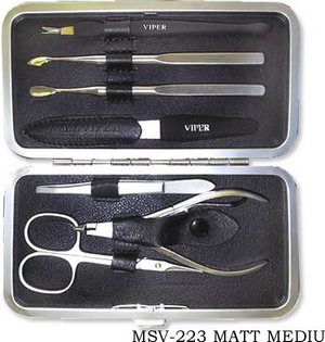 Viper Solingen Маникюрный набор MSV-223 MATT MEDIU ― интерьер  мебель испания италия платки шелк шерсть бронза дорогое дерево  Капанни, предметы интерьера (мебель Италии)   paris.su Тел 89257720112 a6423260@yandex.ru 