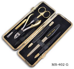 Zinger Маникюрный набор MS-402 G ― интерьер  мебель испания италия платки шелк шерсть бронза дорогое дерево  Капанни, предметы интерьера (мебель Италии)   paris.su Тел 89257720112 a6423260@yandex.ru 