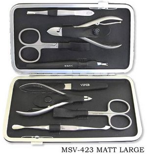 Viper Solingen Маникюрный набор MSV-423 MATT LARGE ― интерьер  мебель испания италия платки шелк шерсть бронза дорогое дерево  Капанни, предметы интерьера (мебель Италии)   paris.su Тел 89257720112 a6423260@yandex.ru 