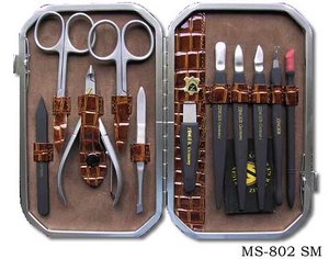Zinger Маникюрный набор MS-802 SM ― интерьер  мебель испания италия платки шелк шерсть бронза дорогое дерево  Капанни, предметы интерьера (мебель Италии)   paris.su Тел 89257720112 a6423260@yandex.ru 
