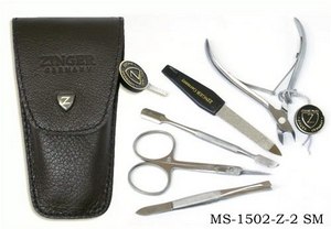 Zinger Маникюрный набор MS-1502-Z-2 SM ― интерьер  мебель испания италия платки шелк шерсть бронза дорогое дерево  Капанни, предметы интерьера (мебель Италии)   paris.su Тел 89257720112 a6423260@yandex.ru 