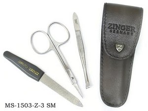 Zinger Маникюрный набор MS-1503-Z-3 SM ― интерьер  мебель испания италия платки шелк шерсть бронза дорогое дерево  Капанни, предметы интерьера (мебель Италии)   paris.su Тел 89257720112 a6423260@yandex.ru 