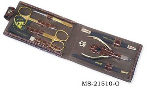 Zinger Маникюрный набор MS-21510-G ― интерьер  мебель испания италия платки шелк шерсть бронза дорогое дерево  Капанни, предметы интерьера (мебель Италии)   paris.su Тел 89257720112 a6423260@yandex.ru 