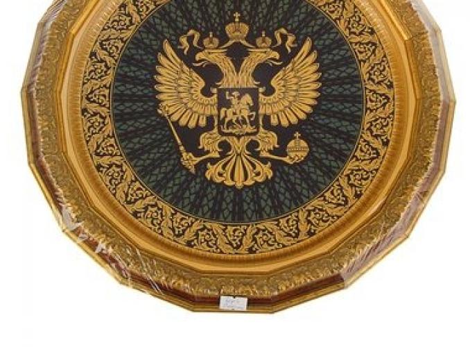 Герб России  в раме