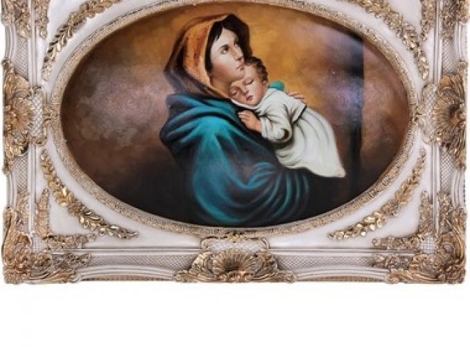 Картина Дева со спящим младенцем