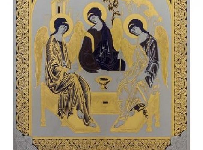 Гравюра Троица