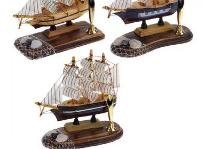 Подставка для ручки Корабль мечты, цвета МИКС