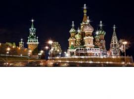 Картина на оргстекле со стразами Васильевский Спуск 100*50 см