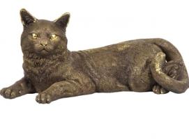 Статуэтка Кошка лежащая