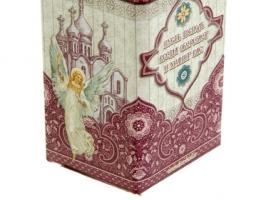 Подсвечник Листик резной для узкой свечи