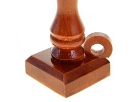 Подсвечник Круг 6,8х6,8х3 см