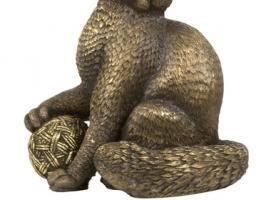 Статуэтка Кошка с клубком