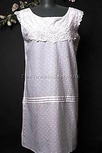 Блузка-туника (хлопок) Бл14535  р.48 XXL